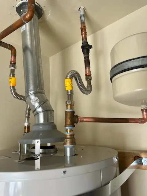 Water heater installation and plumbing repair in Westland